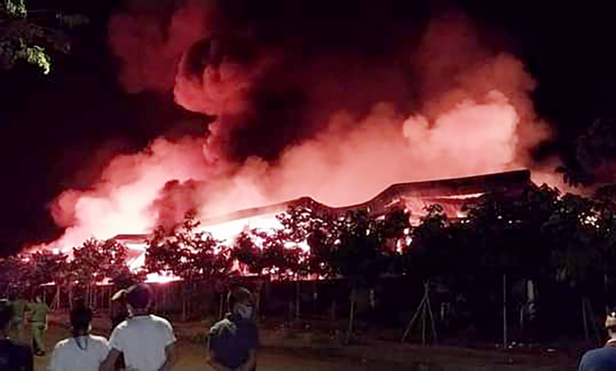 Vinatex thông tin về vụ hỏa hoạn tại Nhà máy sợi Vinatex Phú Cường