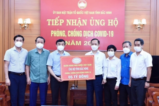 Ngành Ngân hàng dồn lực hỗ trợ Bắc Ninh, Bắc Giang chống dịch Covid-19