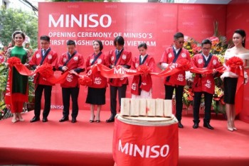 Thương hiệu Miniso đã đến Việt Nam
