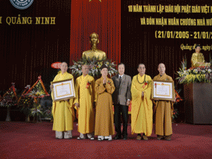 Quảng Ninh kỷ niệm 10 năm Giáo hội Phật giáo tỉnh