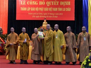 Thành lập Giáo hội Phật giáo Việt Nam tỉnh Lai Châu