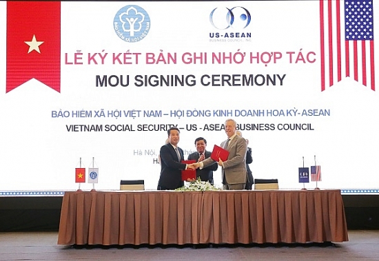 BHXH Việt Nam - Hội đồng Kinh doanh Hoa Kỳ - ASEAN: Ký kết hợp tác về thực hiện chính sách bảo hiểm y tế