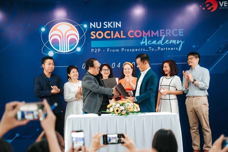 Nu Skin Việt Nam-VECOM: Hợp tác đào tạo thương mại xã hội