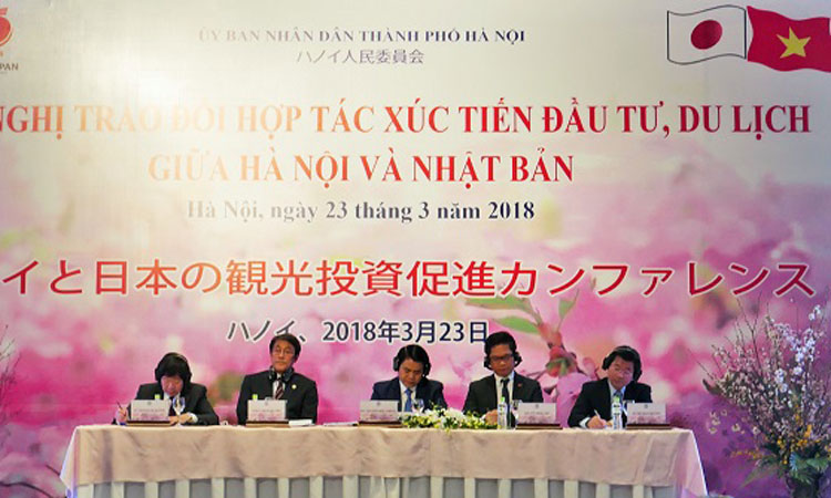 Hà Nội - Nhật Bản đẩy mạnh hợp tác xúc tiến đầu tư