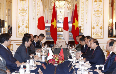 Tuyên bố chung về việc làm sâu sắc hơn quan hệ Việt Nam​-Nhật Bản