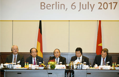 Chính phủ Việt Nam cam kết tạo mọi điều kiện cho các nhà đầu tư Đức