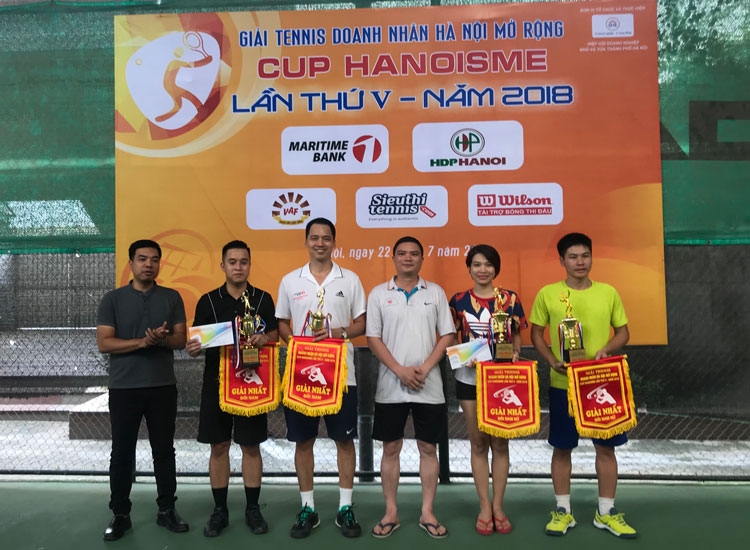 Giải Tennis Doanh nhân Hà Nội mở rộng lần thứ V - năm 2018