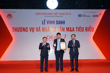 BVSC nhận cú đúp giải thưởng tại Diễn đàn M&A Việt Nam 2018