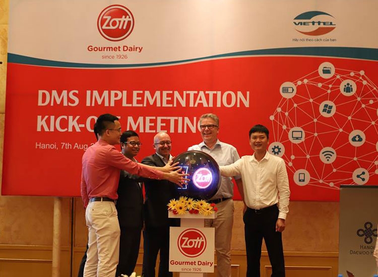 Zott Việt Nam triển khai giải pháp Quản lý Bán hàng trực tuyến trên toàn quốc