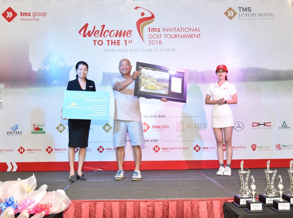 tms invitational golf tournament 2018 trao thuong 10 ty dong cho cac golfer xuat sac
