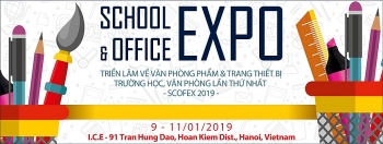 Triển lãm Scofex Vietnam 2019- Hội tụ sắc màu văn phòng phẩm