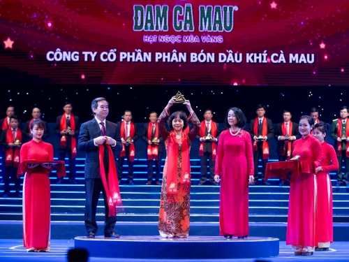 PVCFC lần thứ hai liên tiếp lọt Top 100 Sao Vàng Đất Việt