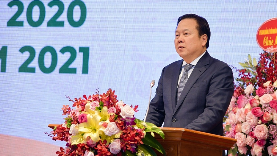 Chủ tịch UBQLVNN Nguyễn Hoàng Anh giao nhiệm vụ cho Vinachem trong năm 2021