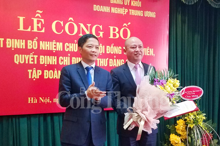 Chính thức bổ nhiệm Chủ tịch Hội đồng thành viên Tập đoàn Hóa chất Việt Nam