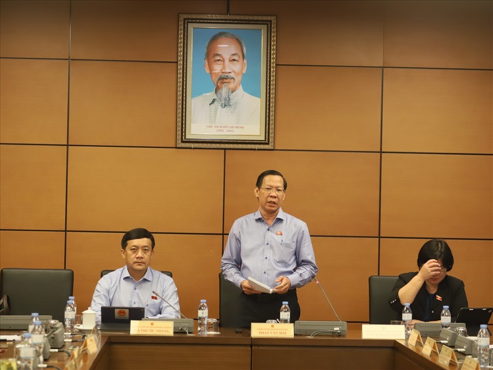Đại biểu Quốc hội Phan Văn Mãi - Chủ tịch UBND TP.Hồ Chí Minh