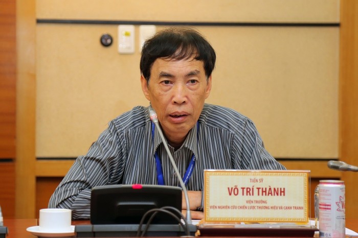TS. Võ Trí Thành, Viện trưởng Viện Nghiên cứu chiến lược thương hiệu và cạnh tranh nhận định