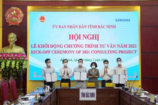 Samsung khởi động dự án tư vấn cải tiến doanh nghiệp tại Bắc Ninh