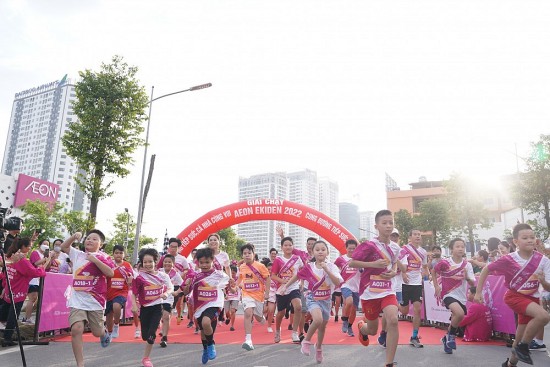 AEON Việt Nam khởi động giải chạy tiếp sức, tiếp nối chuỗi sự kiện tri ân 10 năm