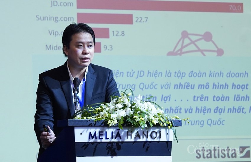 ông Bùi Huy Hoàng - Phó Giám đốc Trung tâm Tin học và Công nghệ số (Cục Thương mại điện tử và Kinh tế số)