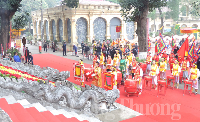 Lễ dâng hương khai xuân tại Hoàng thành Thăng Long
