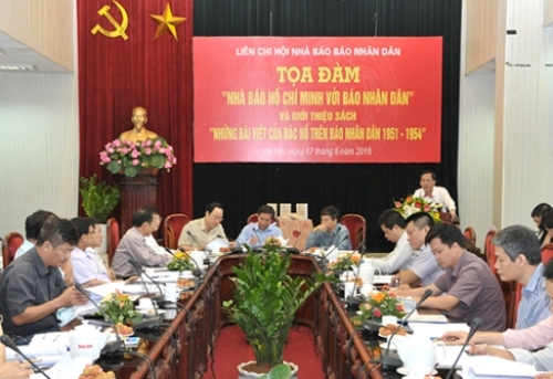 Tọa đàm “Nhà báo Hồ Chí Minh với báo Nhân Dân”