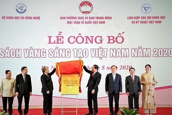 Sách vàng sáng tạo Việt Nam 2020 vinh danh 75 công trình, giải pháp