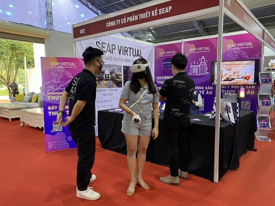 Công nghệ thực tế ảo VR 360 gây ấn tượng mạnh tại Vietbuild Home 2021