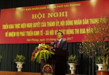 UBND TP. Hải Phòng tổ chức hội nghị triển khai nhiệm vụ năm 2017