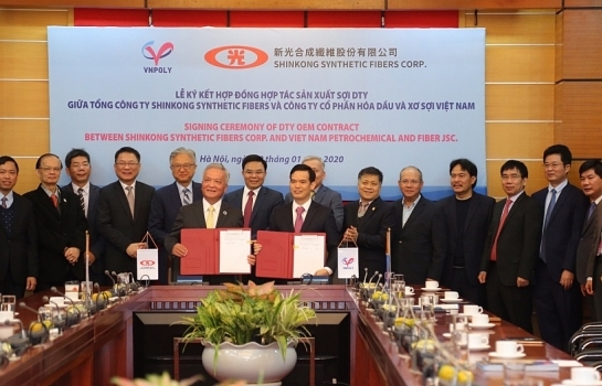 VNPOLY hợp tác sản xuất sợi DTY với SSFC (Đài Loan)