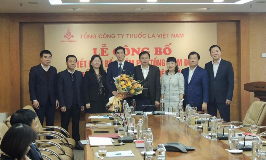Ông Nghiêm Xuân Toàn được bổ nhiệm làm Phó Tổng Giám đốc Tổng Công ty Thuốc lá Việt Nam