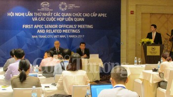 Họp báo trước phiên khai mạc Hội nghị SOM 1 APEC 2017