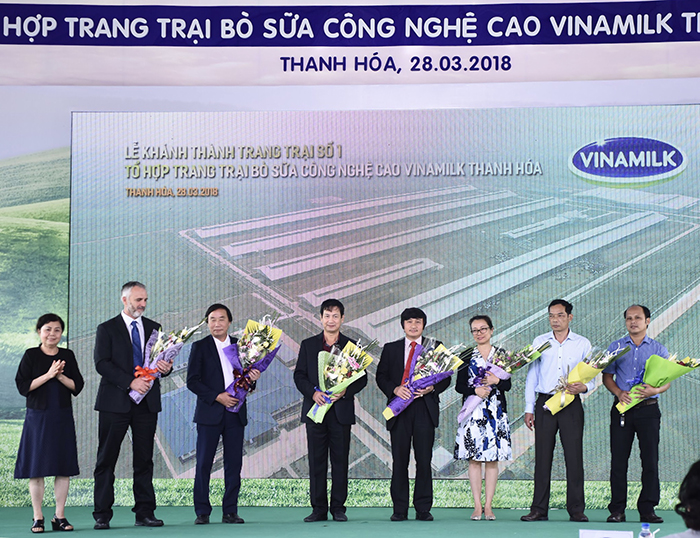 Khánh thành Trang trại số 1 - Tổ hợp trang trại bò sữa công nghệ cao Vinamilk Thanh Hóa