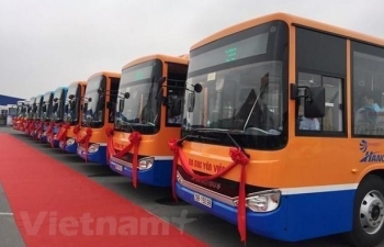 Bắt đầu khai thác xe buýt Hà Đông-Nội Bài từ tháng 6