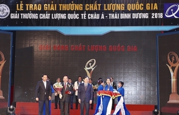 Vedan Việt Nam vinh dự nhận Giải Vàng Chất lượng Quốc gia năm 2018