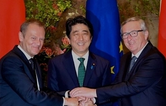Hiệp định thương mại tự do EU- Nhật Bản, chiếm 1/3 GDP toàn cầu