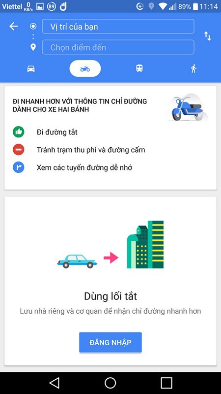 Tính năng định vị ảo cho người đi xe máy trên Google Maps - Chỉ đường xe máy Google Map
Với tính năng định vị ảo cho người đi xe máy trên Google Maps, bạn không chỉ biết được độ chính xác của vị trí mình đang đứng mà còn có thể thăm quan được các địa điểm xung quanh một cách dễ dàng. Điều đó giúp bạn di chuyển một cách an toàn và tiện lợi hơn.