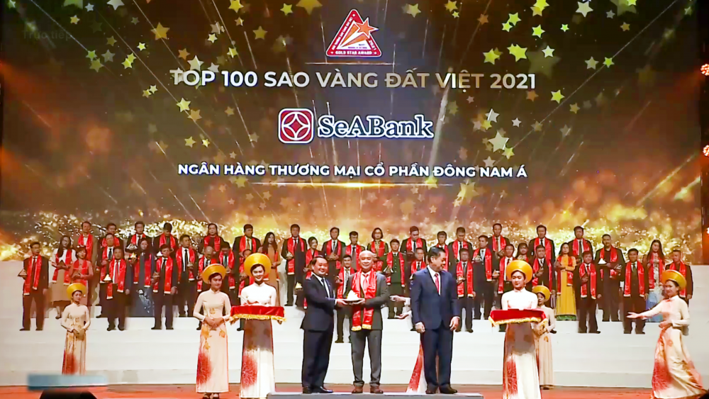 Ngân hàng TMCP Đông Nam Á lần thứ 6 nhận giải thưởng Sao Vàng đất Việt
