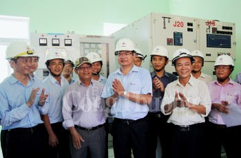 Hoàn thành dự án kéo điện ra đảo Cù Lao Chàm