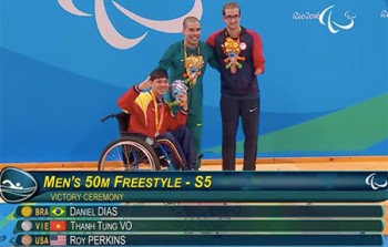 Việt Nam giành thêm 2 huy chương tại Paralympics Rio