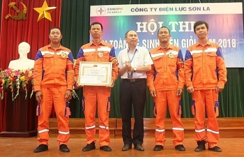 PC Sơn La tổ chức Hội thi An toàn vệ sinh viên giỏi