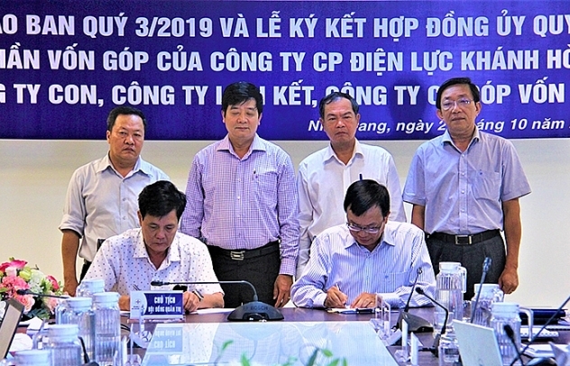 PC Khánh Hòa ký kết hợp đồng ủy quyền quản lý vốn