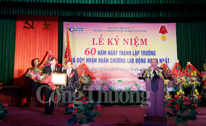 Trường cao đẳng Công nghiệp Nam Định kỷ niệm 60 năm thành lập