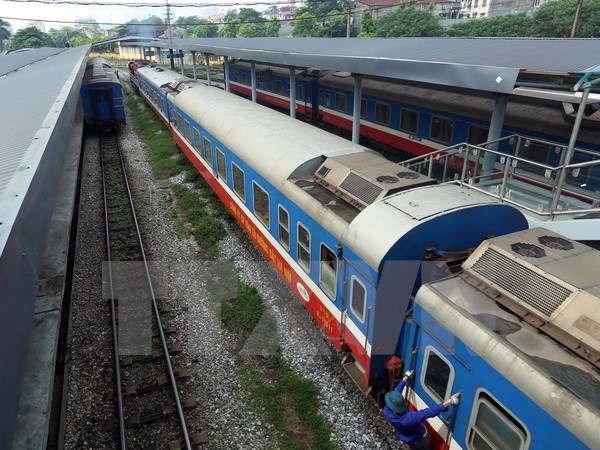 Khai trương tuyến vận tải đường sắt giữa Hà Nội-Giang Tây