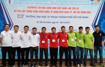 7 trường đại học nổi tiếng Châu Á quy tụ về Hà Nội tranh đấu ICPC Asia 2018