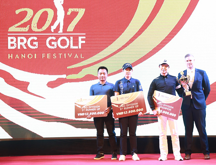 Giải gôn truyền thống 2017 BRG Golf Hà Nội Festival kết thúc thành công