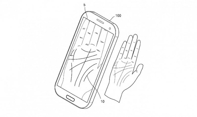 Điện thoại Samsung sẽ sớm được trang bị chức năng nhận diện đường chỉ tay người dùng.
