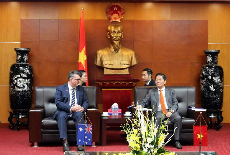 Việt Nam nhất quán chính sách tăng cường hợp tác lâu dài và bền vững với Úc