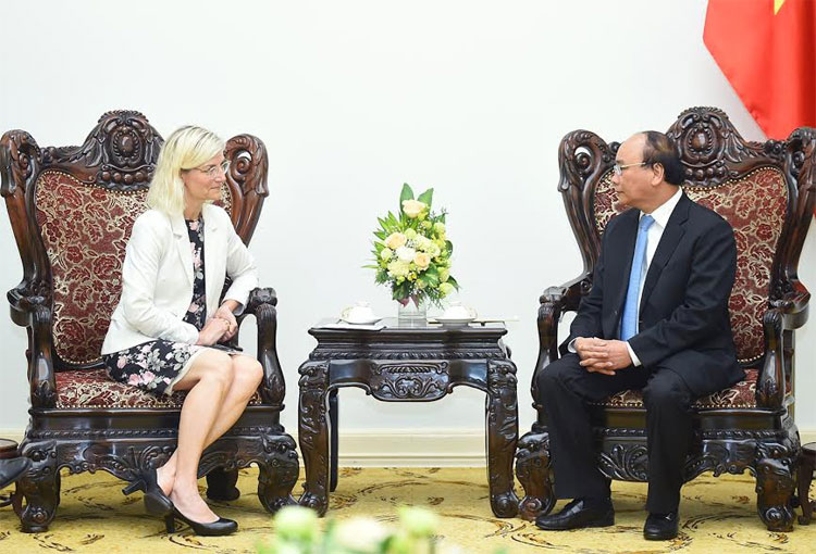 Thủ tướng Nguyễn Xuân Phúc mong muốn Đan Mạch đẩy mạnh hợp tác đầu tư, thương mại