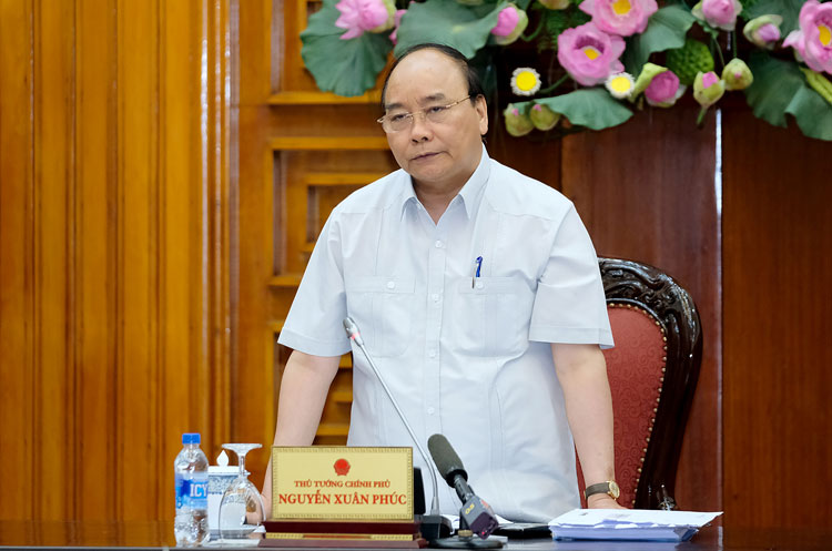 Thủ tướng Nguyễn Xuân Phúc làm việc với lãnh đạo 6 tỉnh miền núi phía Bắc