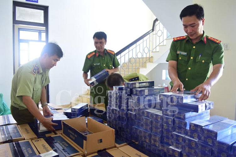 Thừa Thiên Huế bắt giữ 20.000 bao thuốc lá lậu